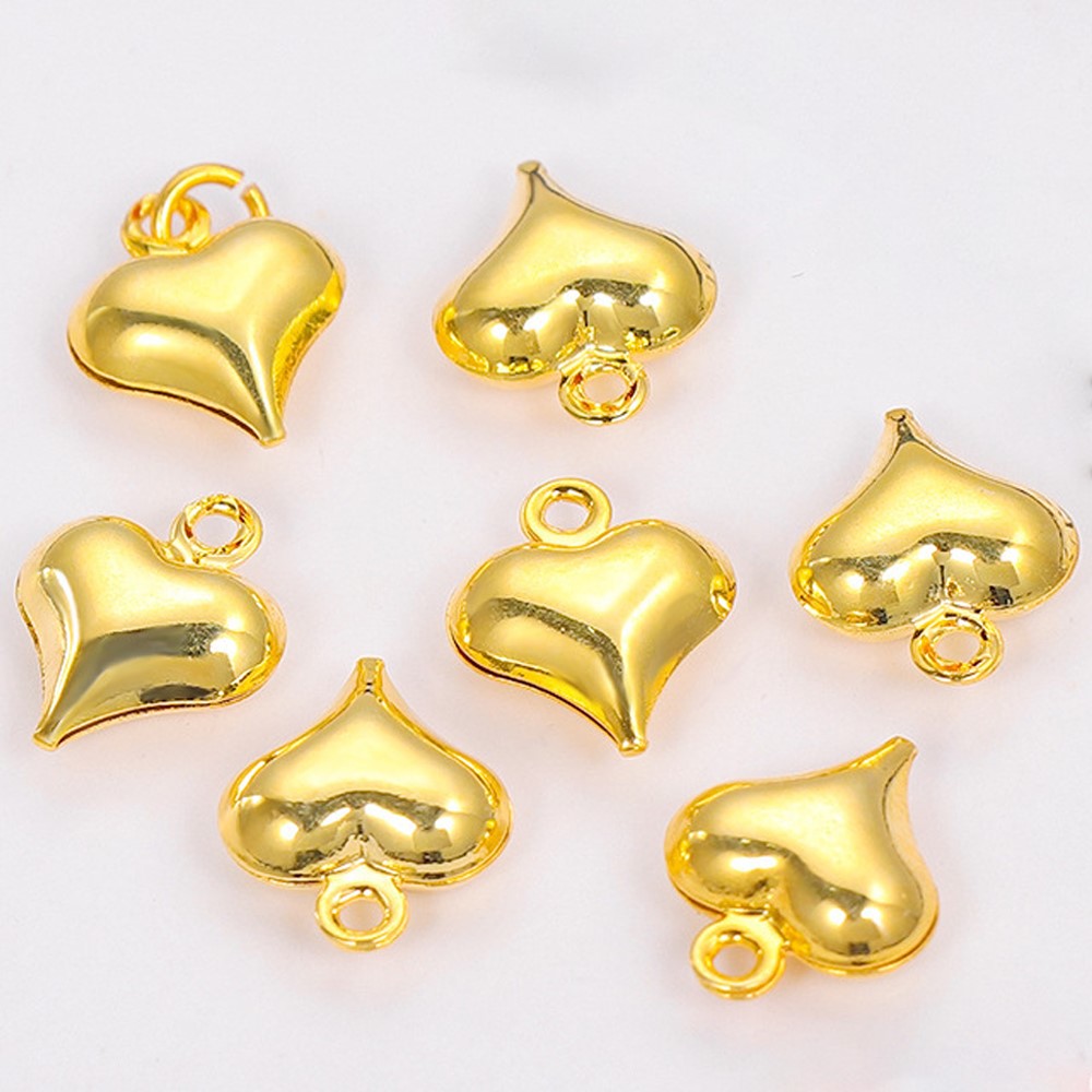 3D Printing Jewellery - 10pcs 18K Gold Plated Brass Small