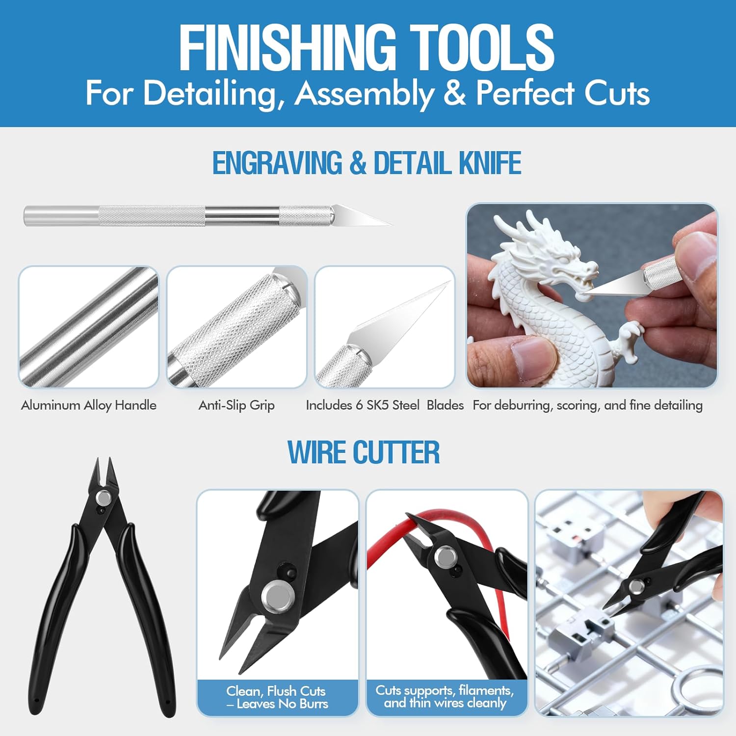40PCS 3D Printer Tools, Scrape - огляд і ціна 3D Printing File Free
