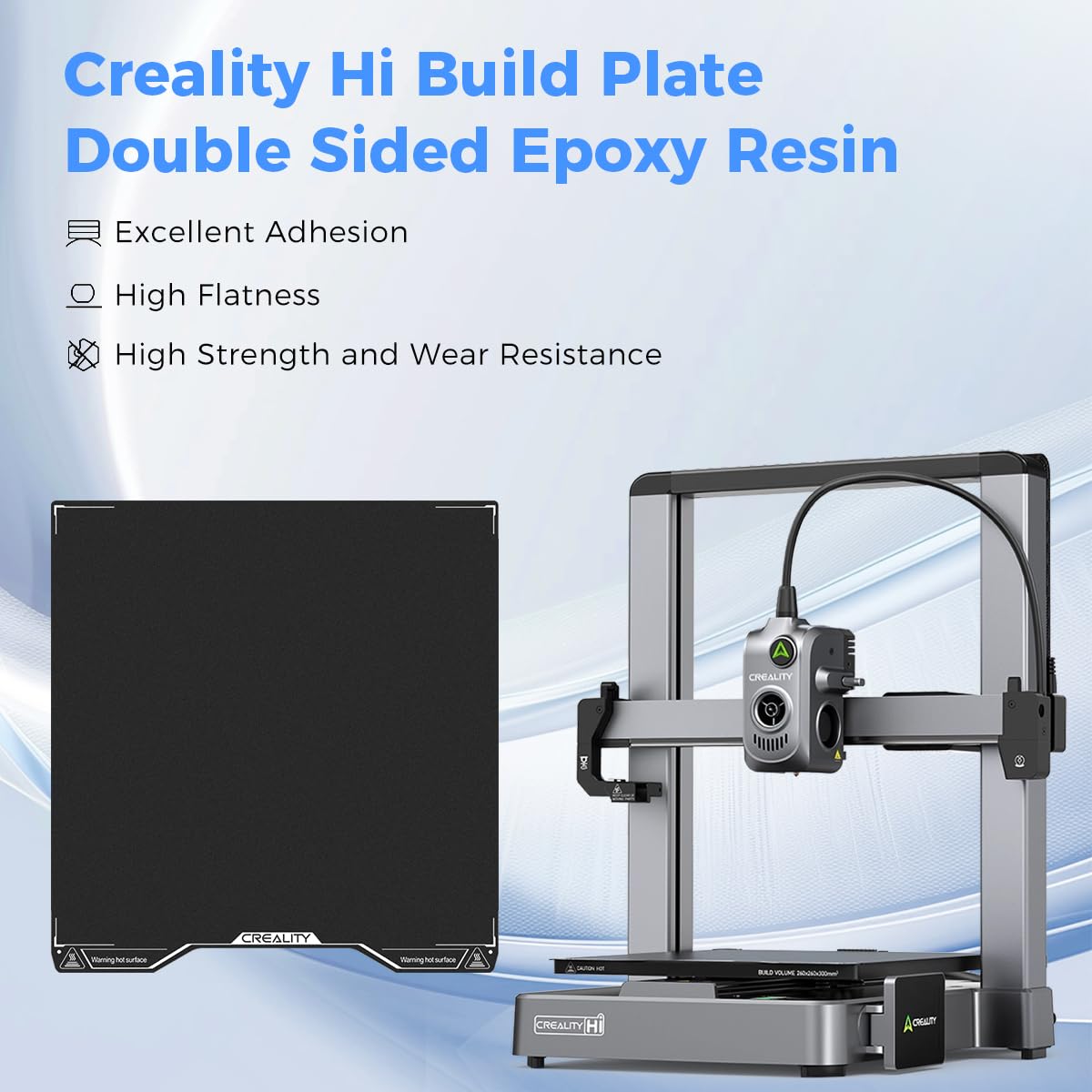 Creality Hi Epoxy Resin Build  - огляд і ціна 3D Printer Bed Spring