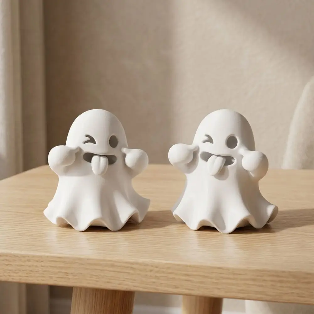 Playful Halloween Ghost Figuri - огляд і ціна 3D Printing Ghosting
