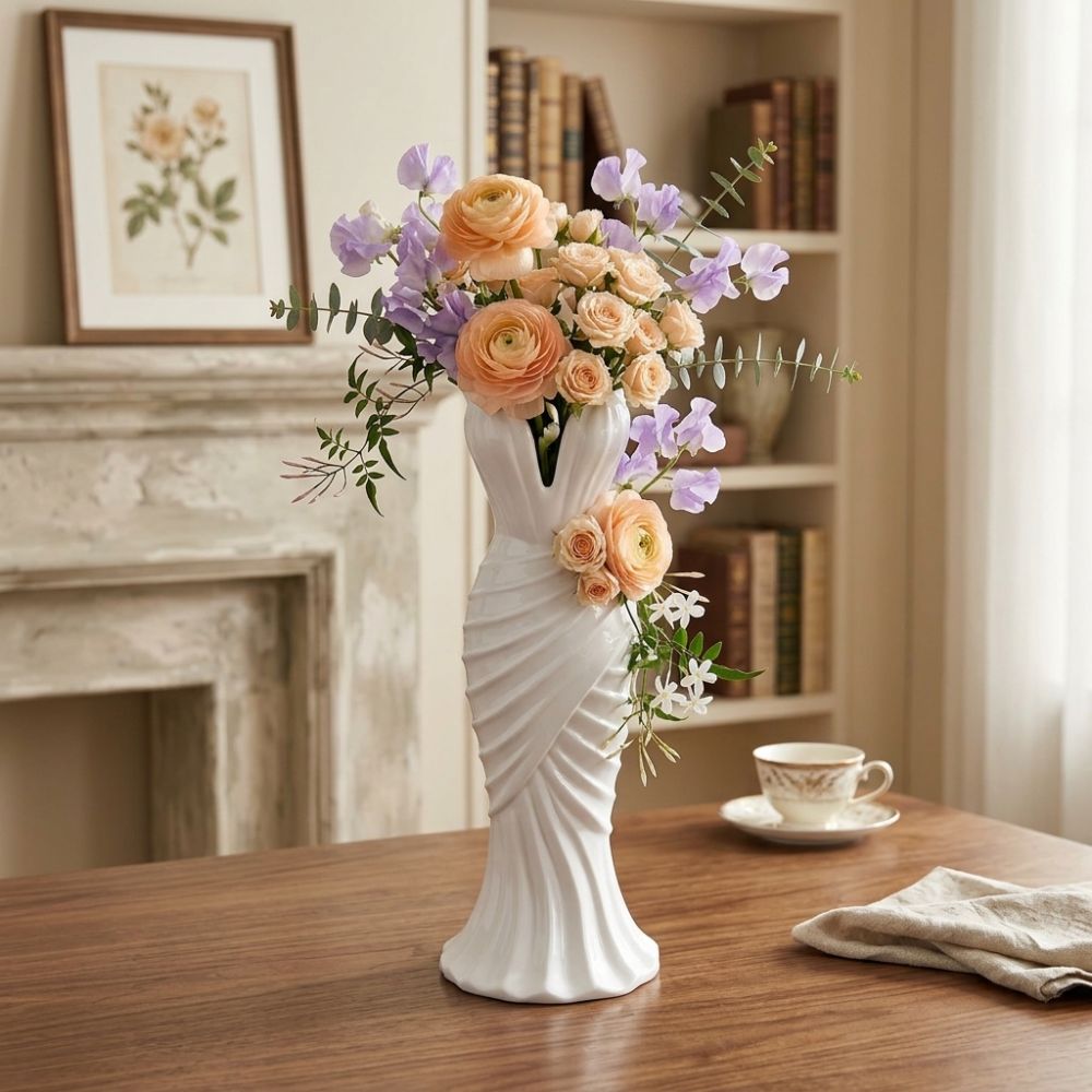 Gown-Shaped 3D Printed Flower  - огляд і ціна 3D Printing Vase