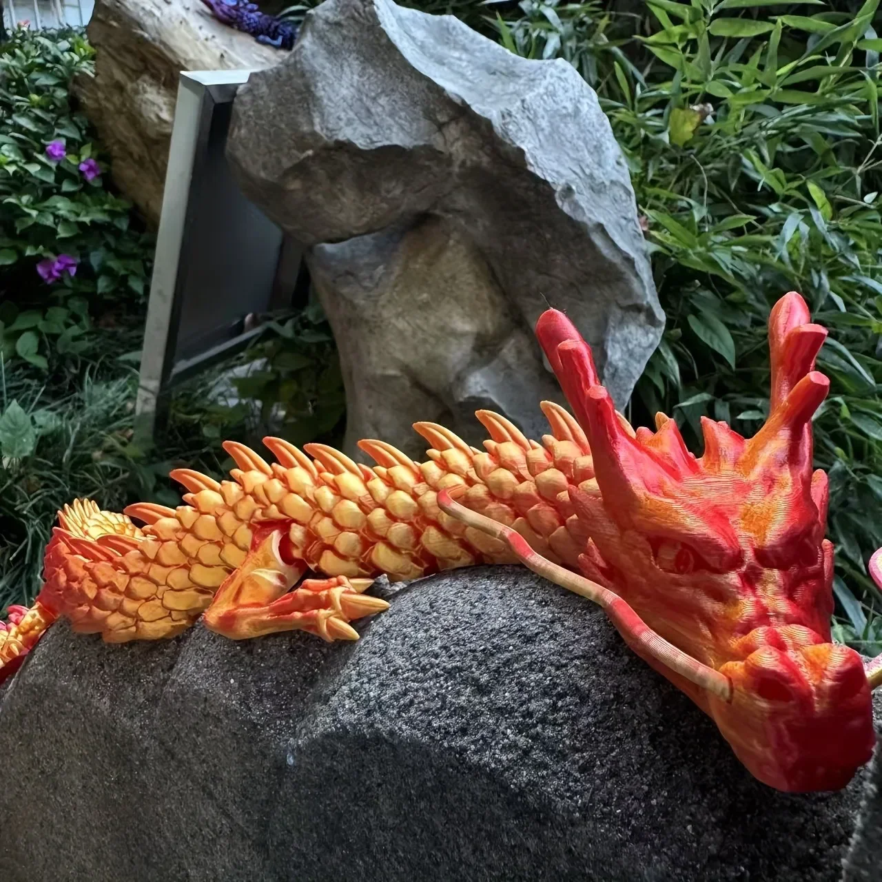 90cm 3D Printed Chinese Loong  - огляд і ціна 3D Printing Dragon