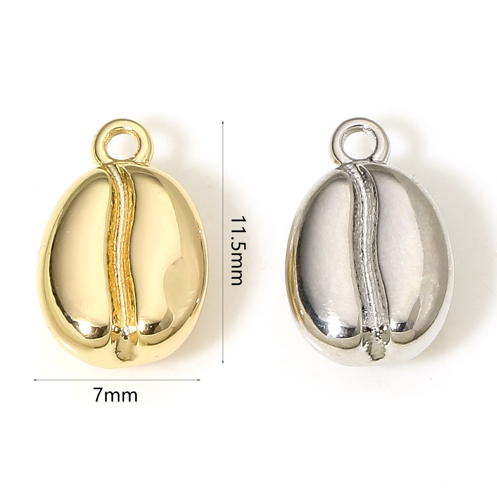 2pcs New Brass Charms Gold Col - огляд і ціна 3D Printing Jewellery