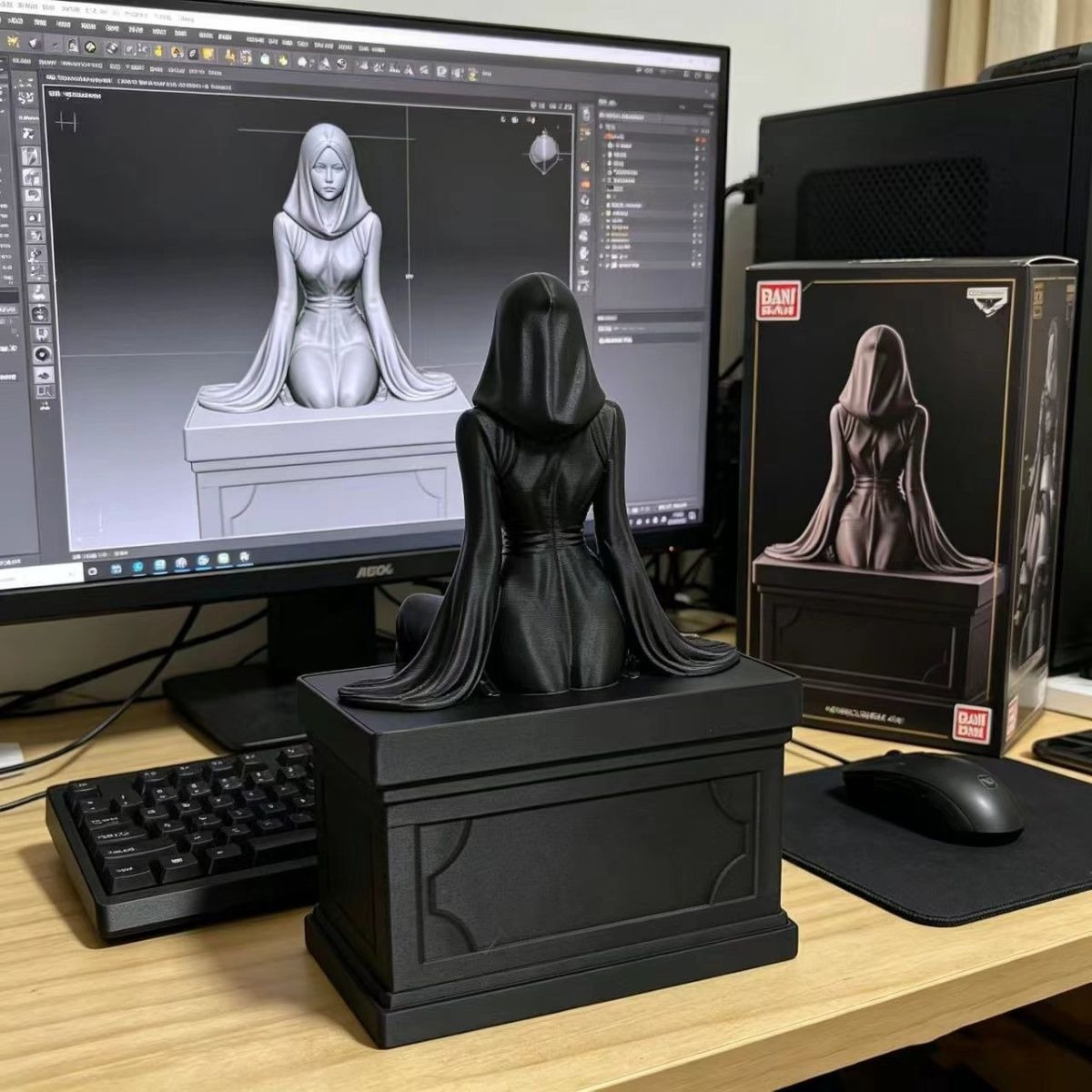 3D Printed Sculpture Halloween - огляд і ціна 3D Printing Ghosting