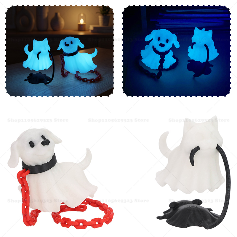 3D Printed Glow In Dark Ghost  - огляд і ціна 3D Printing Ghosting