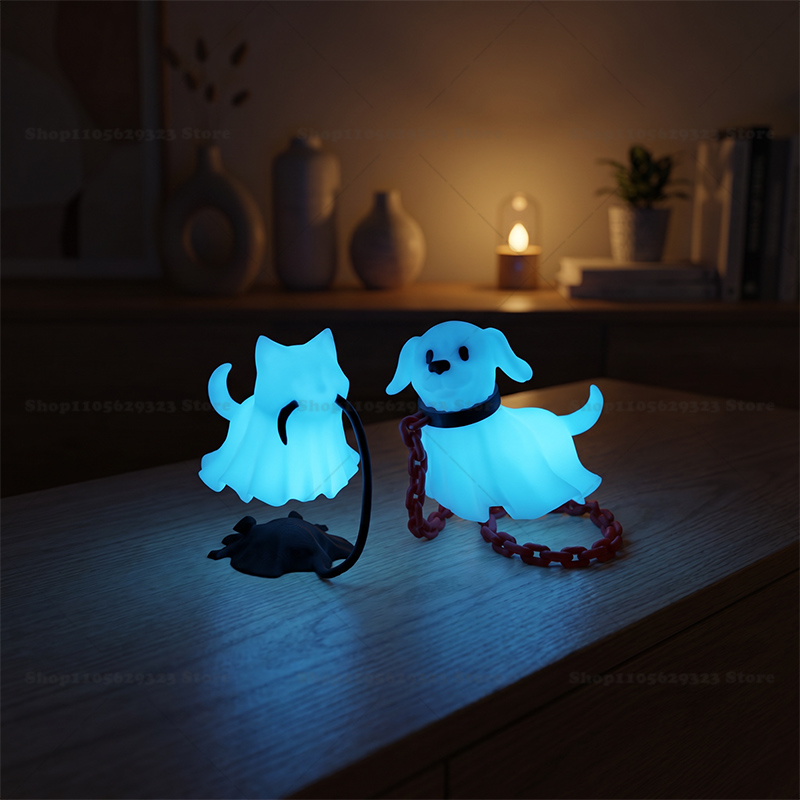 3D Printed Glow In Dark Ghost  - огляд і ціна 3D Printing Ghosting