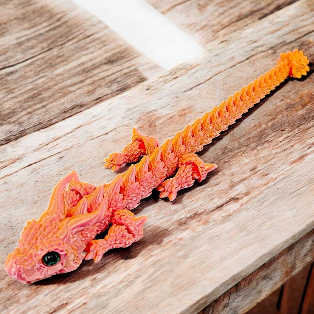 Simulated Eye 3D Printed Drago - огляд і ціна 3D Printing Dragon