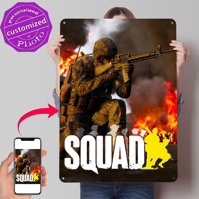 Squad Video Game Cover Art Pos - огляд і ціна 3D Printing Videos