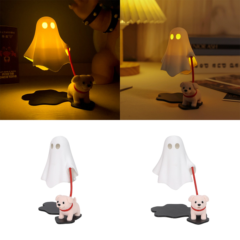 3D Printed Cute Ghost With Dog - огляд і ціна 3D Printing Ghosting