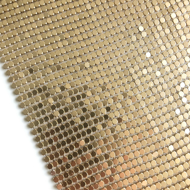 Gold Aluminum Metal Sequin Fab - огляд і ціна 3D Printing On Fabric