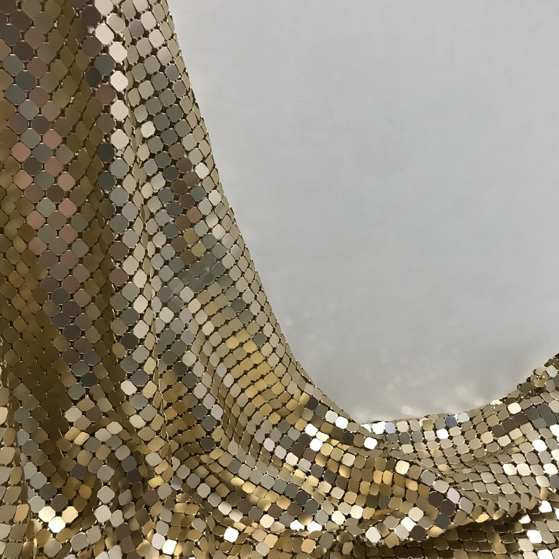 Gold Aluminum Metal Sequin Fab - огляд і ціна 3D Printing On Fabric