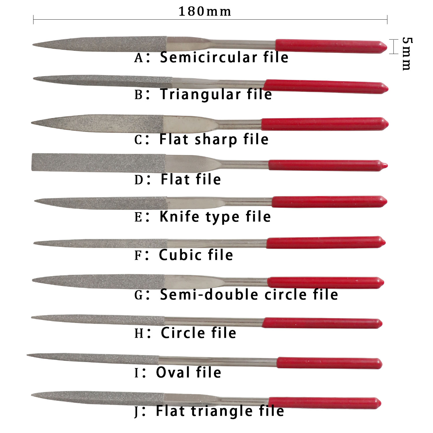 10Pcs Diamond Needle File Set  - огляд і ціна 3D Printing File Free