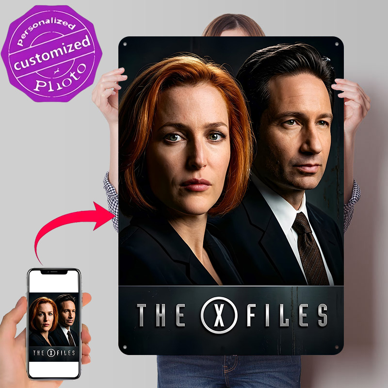 The X-Files Movie Poster Retro - огляд і ціна 3D Printing File Free