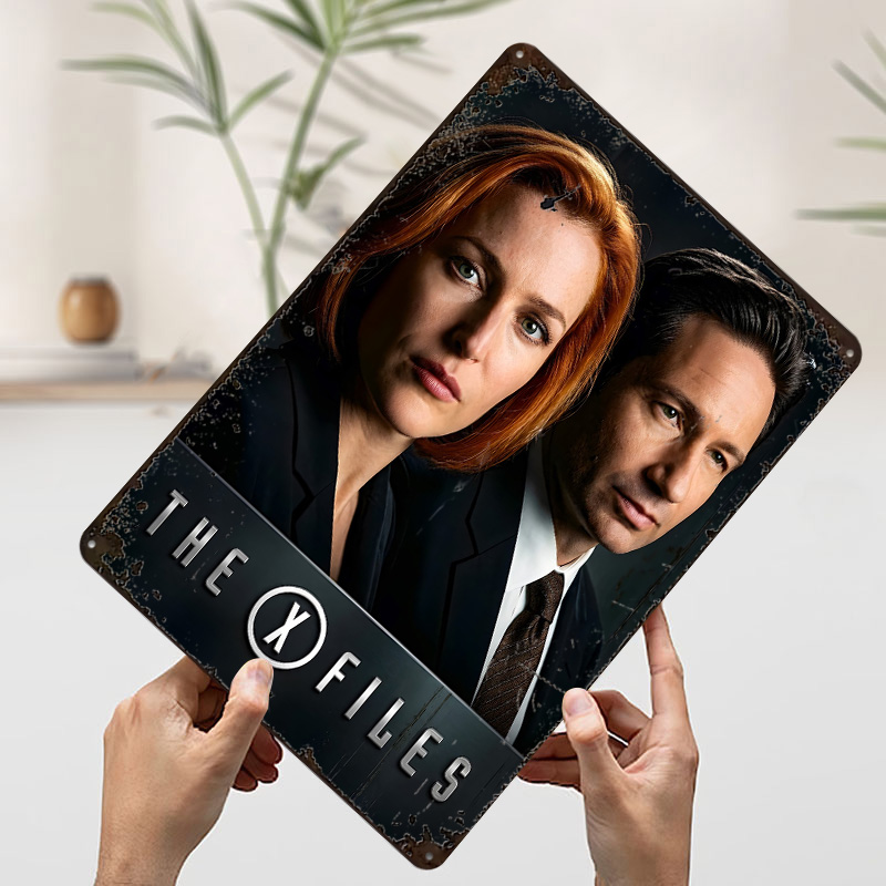 The X-Files Movie Poster Retro - огляд і ціна 3D Printing File Free