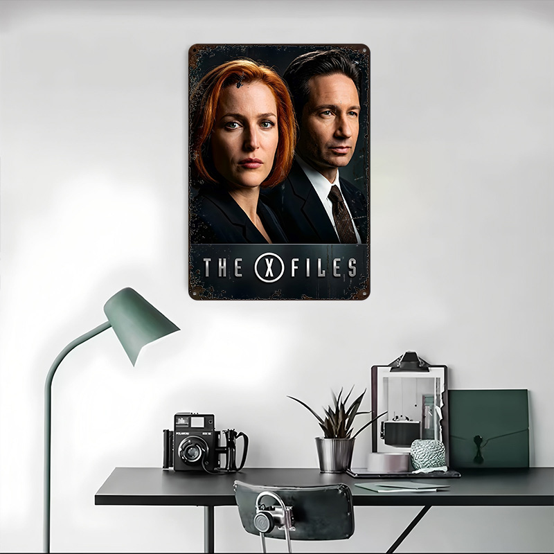 The X-Files Movie Poster Retro - огляд і ціна 3D Printing File Free