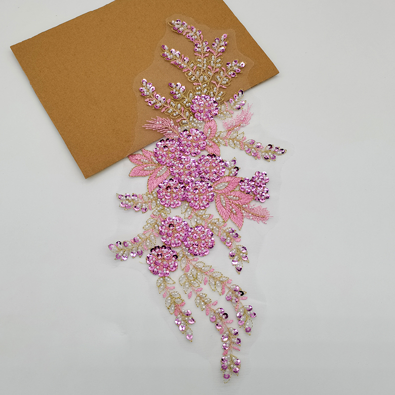 1Pc Beaded Flower Embroidery F - огляд і ціна 3D Printing On Fabric