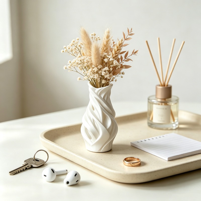 3D Printed Twisted Wave Vase O - огляд і ціна 3D Printing Vase