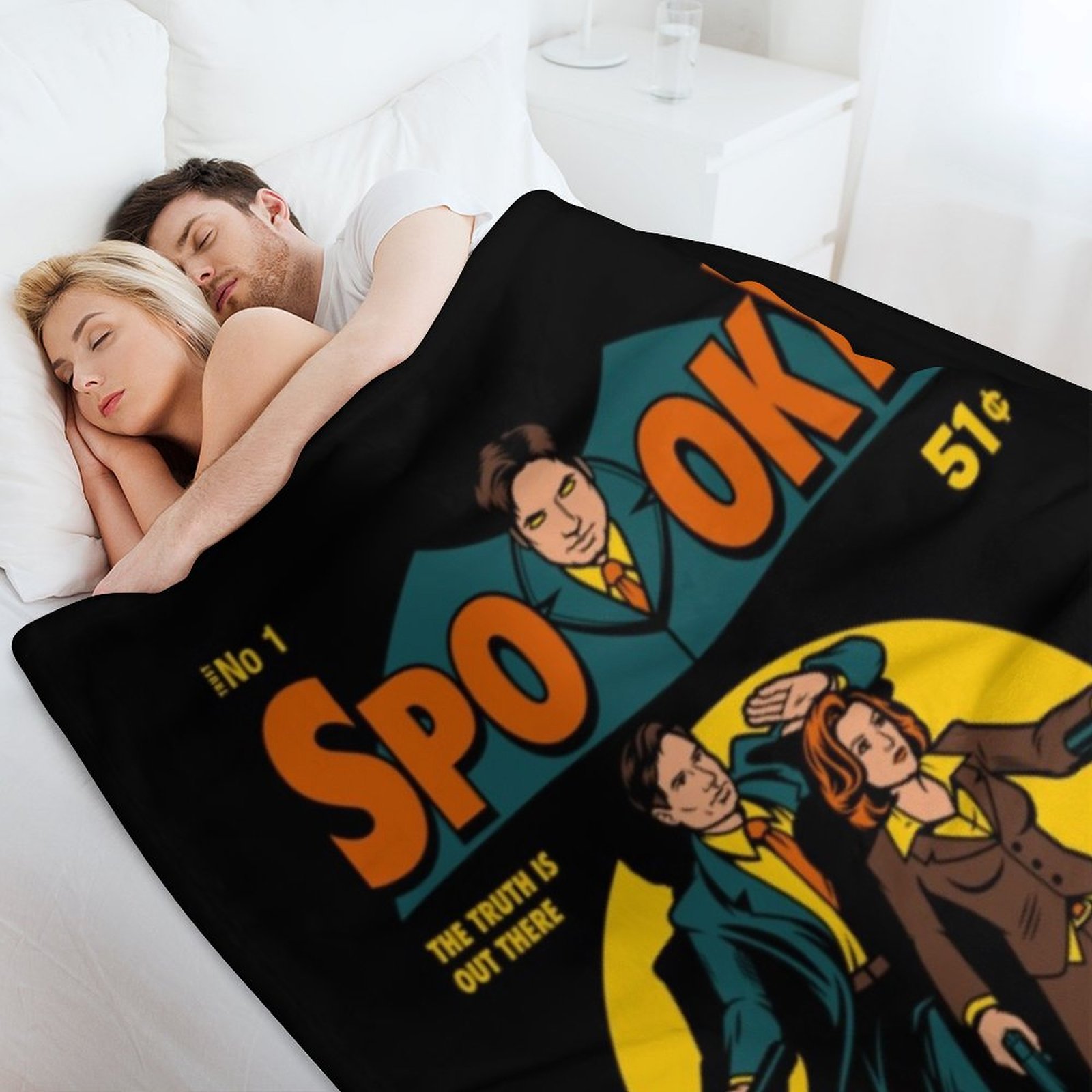 X Files, Spooky Comic Throw Bl - огляд і ціна 3D Printing File Free