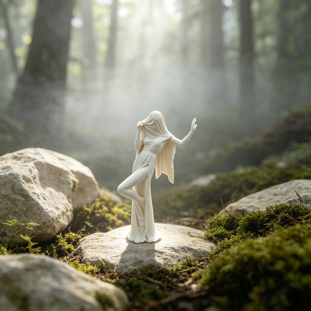 Mystery Dancing Ghost Lady Fig - огляд і ціна 3D Printing Ghosting