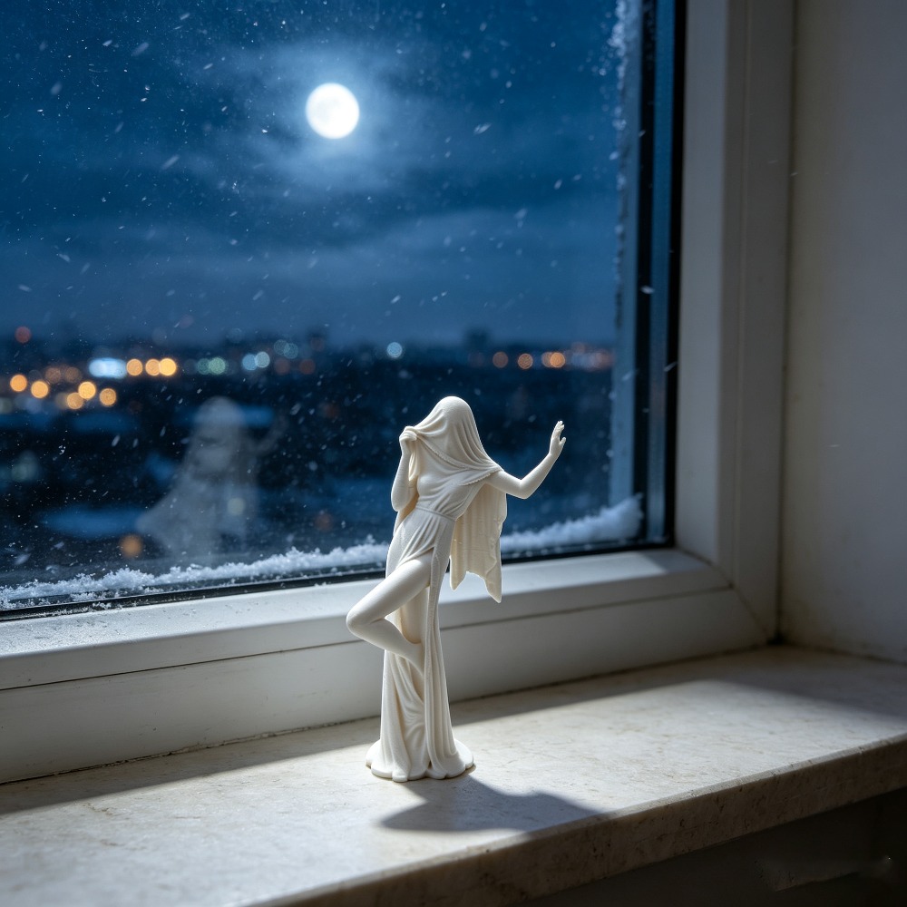 Mystery Dancing Ghost Lady Fig - огляд і ціна 3D Printing Ghosting