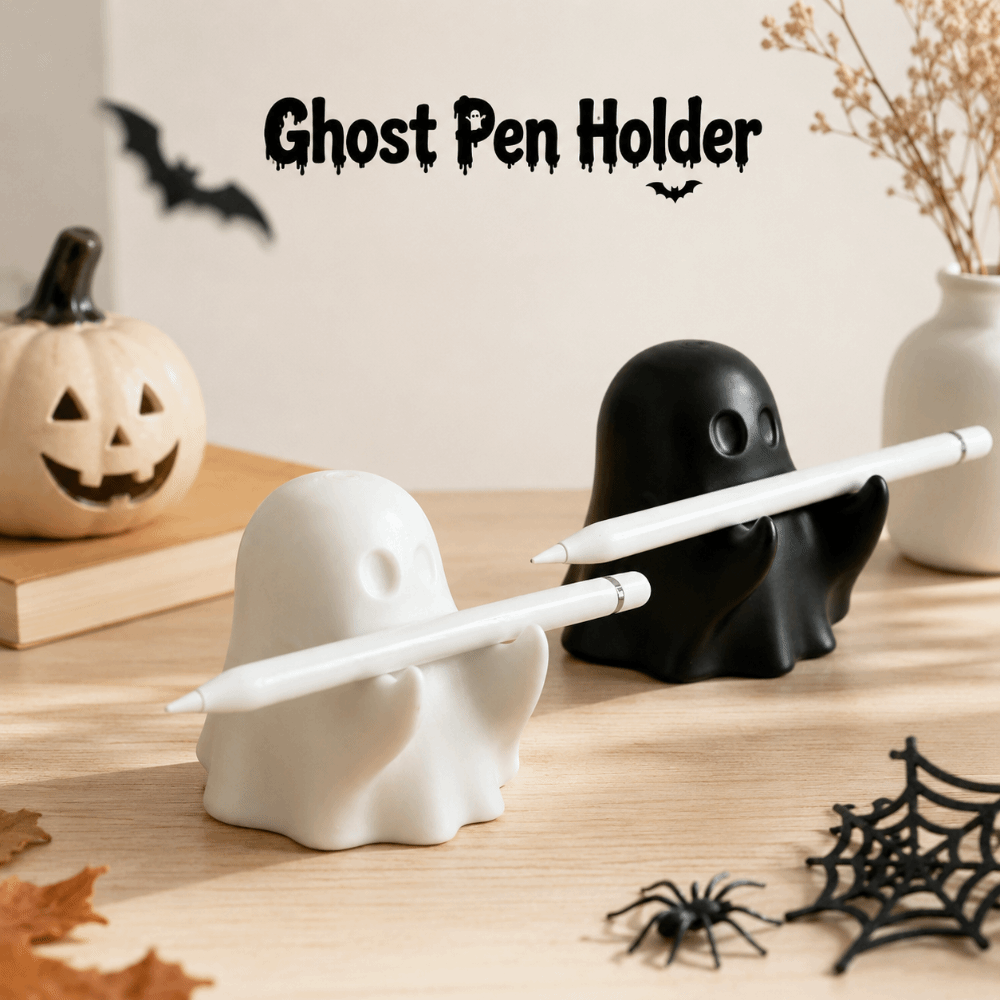 3D Printed Ghost Pen Holder Cu - огляд і ціна 3D Printing Ghosting