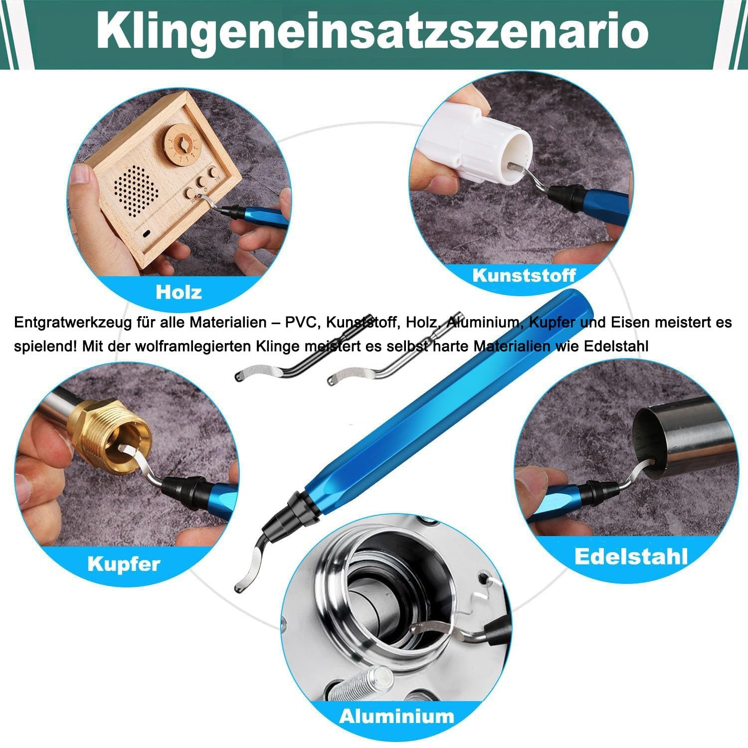 3D Printing Deburring Tool Set - огляд і ціна 3D Printing File Free