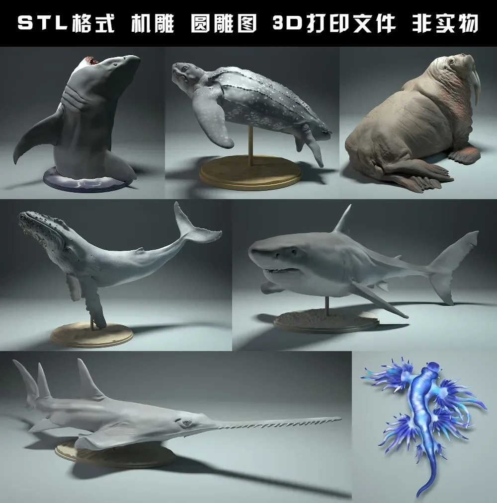 animals, polar bear, takin, wo - огляд і ціна 3D Printing File Free