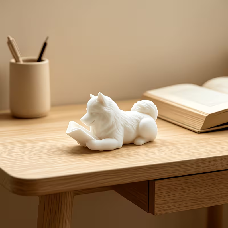 Studying Samoyed Decor Statue, - огляд і ціна 3D Printing Enthusiast