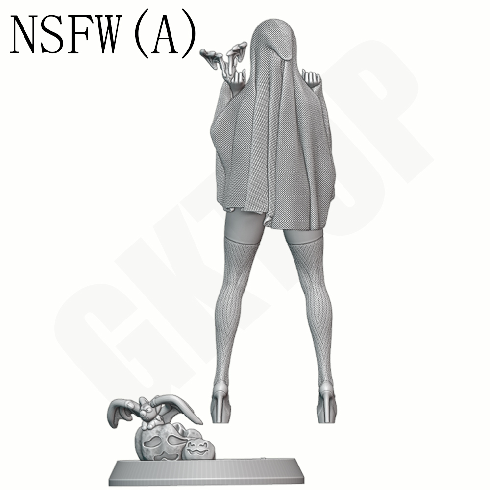 Halloween Ghost Lady 1/24 Scal - огляд і ціна 3D Printing Ghosting
