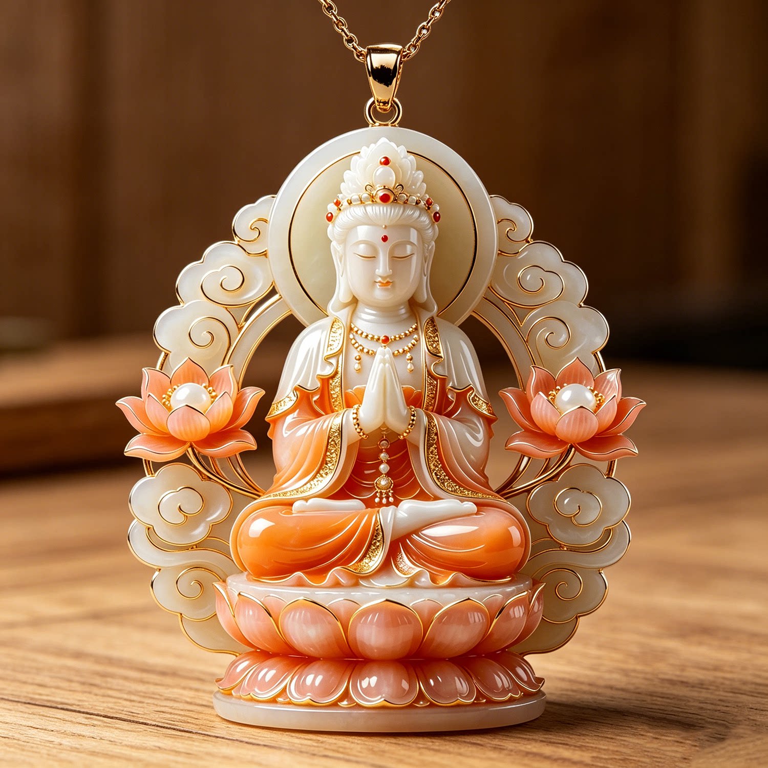 3D Embossed Guanyin Bodhisattv - огляд і ціна 3D Printing Jewellery