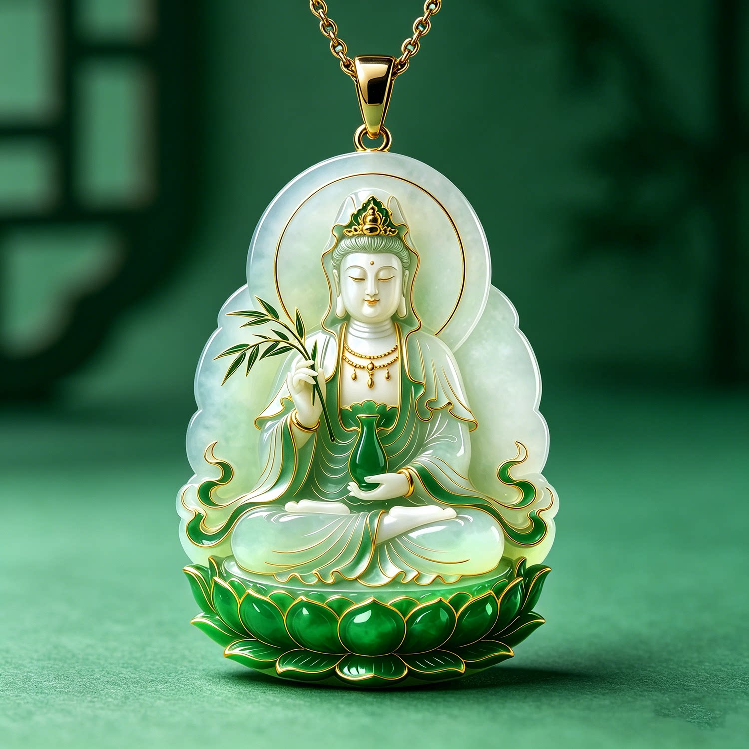 3D Embossed Guanyin Bodhisattv - огляд і ціна 3D Printing Jewellery