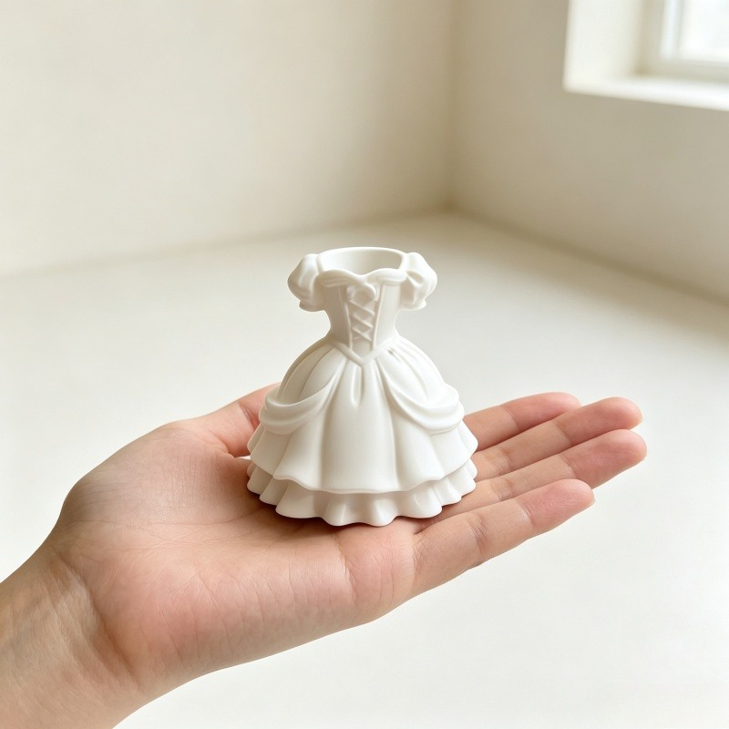 3D Printed White Princess Loli - огляд і ціна 3D Printing Vase