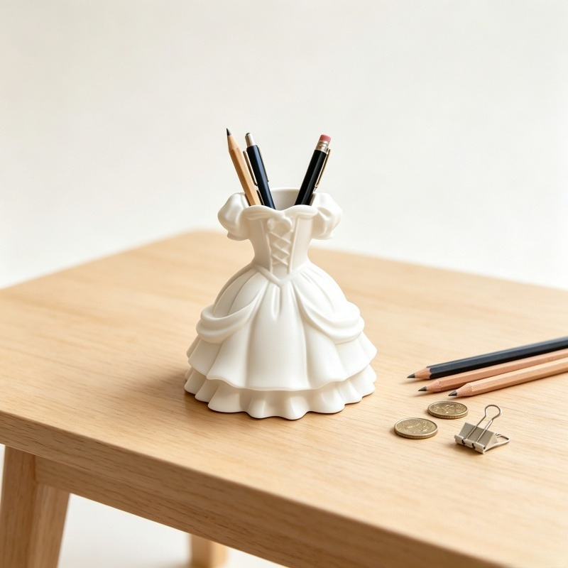 3D Printed White Princess Loli - огляд і ціна 3D Printing Vase