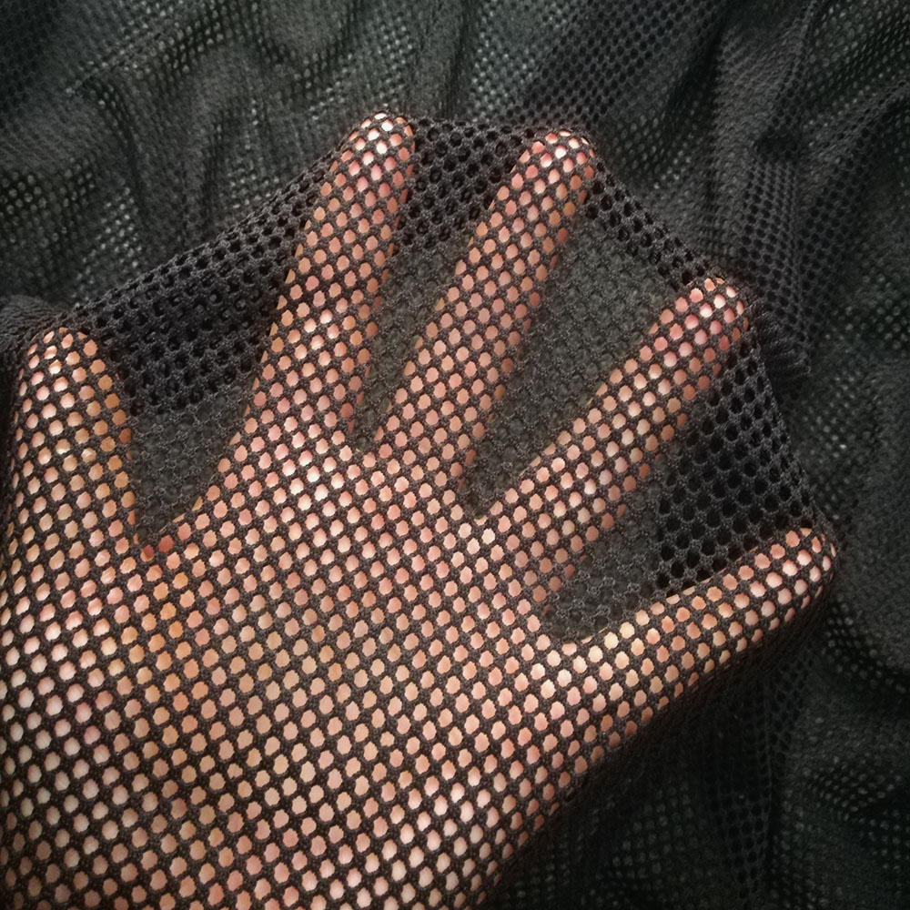 Soft Black Stretch Net Fabric  - огляд і ціна 3D Printing On Fabric