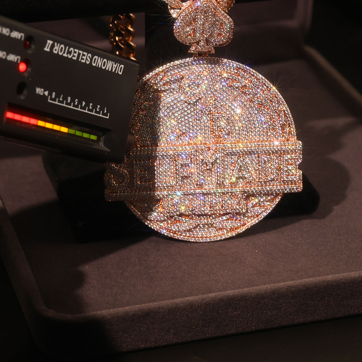 “Self Made”Iced Out Pendant 18 - огляд і ціна 3D Printing Jewellery