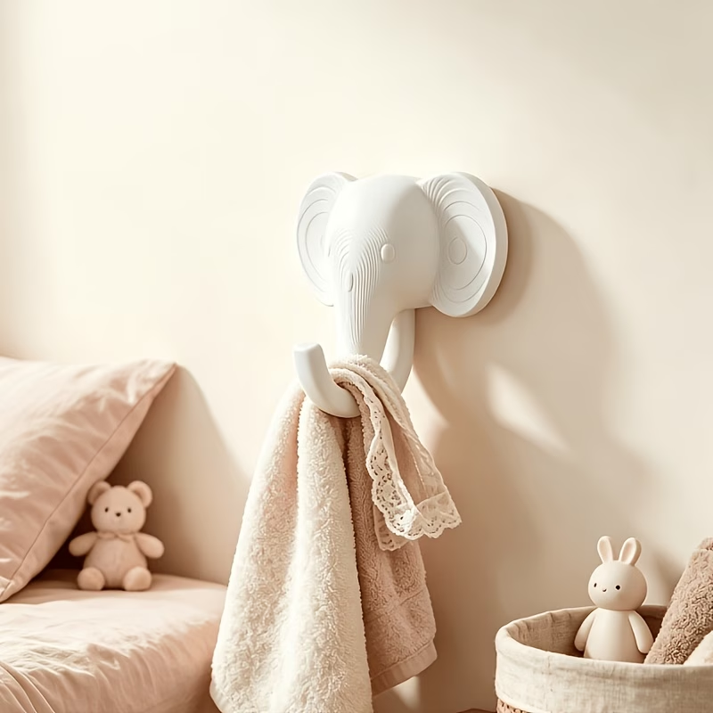 Elephant Head Single-wall Hook - огляд і ціна 3D Printing Wall
