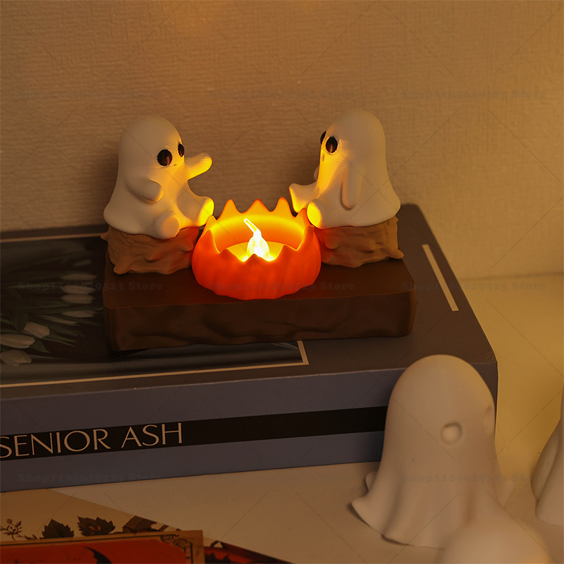 3D Printed Ghost Campfire Teal - огляд і ціна 3D Printing Ghosting