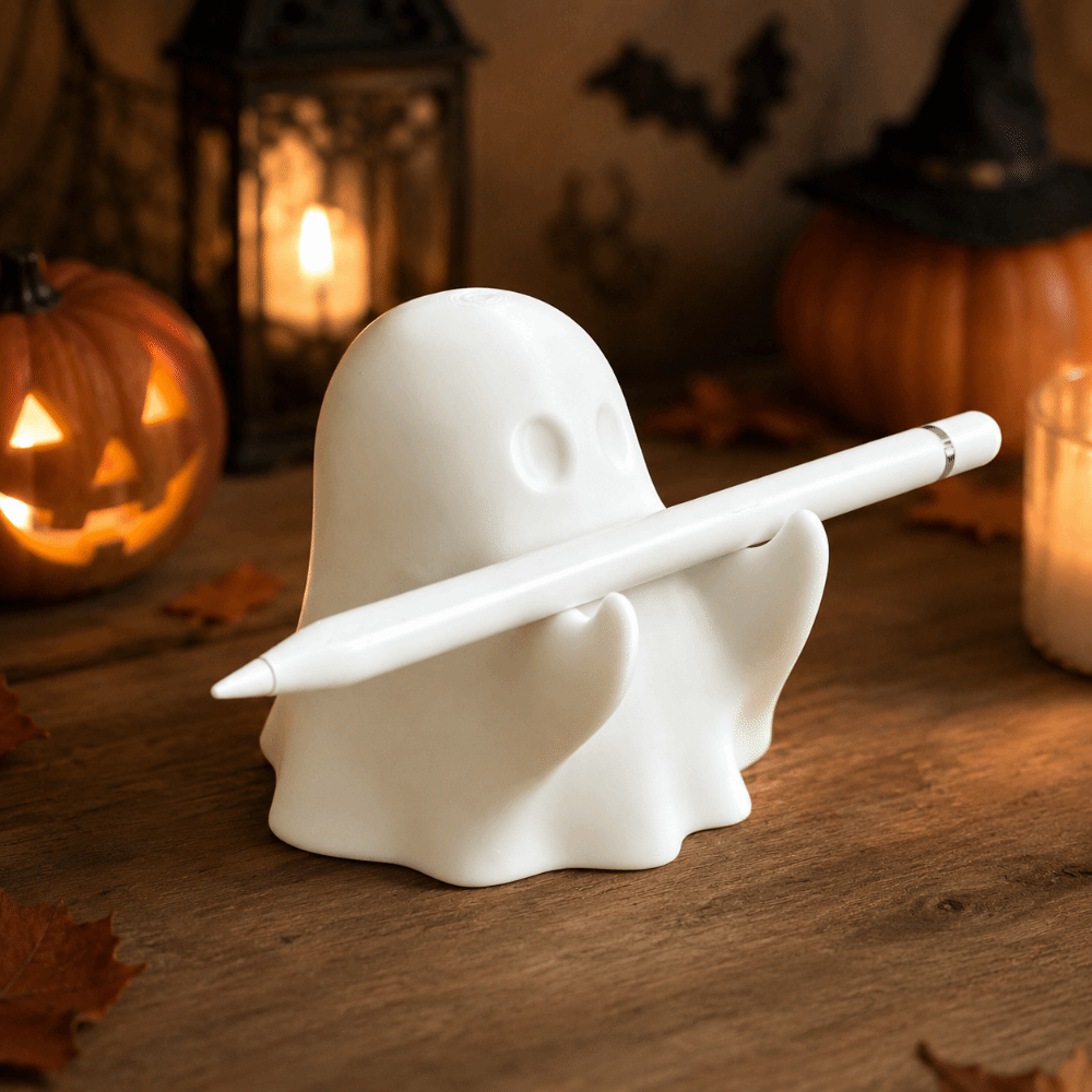 3D Printed Ghost Pen Holder Cu - огляд і ціна 3D Printing Ghosting
