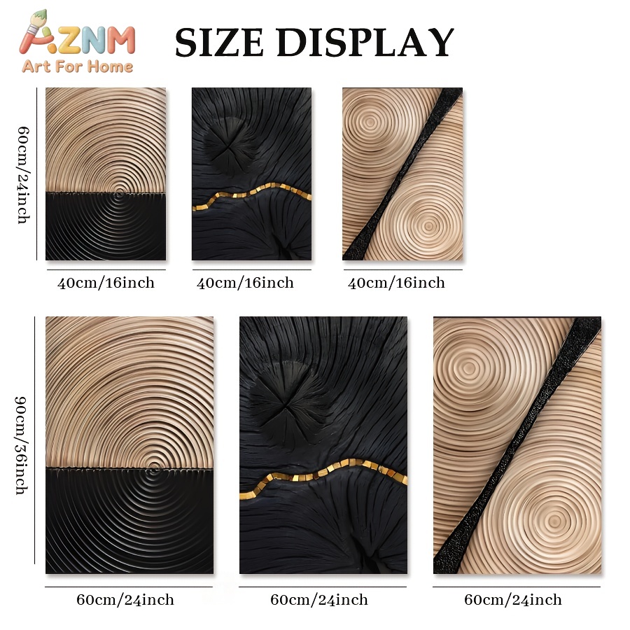 AZNM Wabi Sabi Abstract Wood G - огляд і ціна 3D Printing Wall