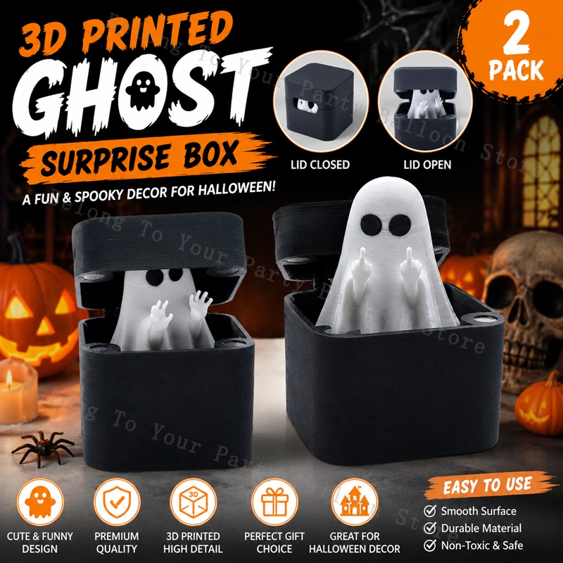 3D Printed Middle Finger Ghost - огляд і ціна 3D Printing Ghosting